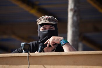 El ahora subcomandante Galeano alcanzó una popularidad mundial debido a sus comunicados en nombre del EZLN y contra el gobierno mexicano (Foto: Carlos Ogaz/ Cuartoscuro)