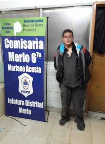 El delincuente fue identificado como