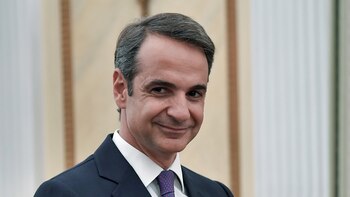 Kyriakos Mitsotakis, líder de Nueva