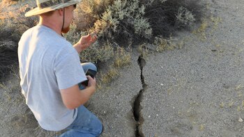 El daño en California después del terremoto de 7,1 grados, fue mínimo comparado con otras ciudades (Photo by Robyn Beck / AFP)