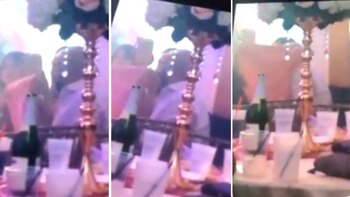 Belinda cubría sus rostros con