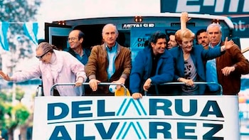 Pinky, De la Rúa, Álvarez,