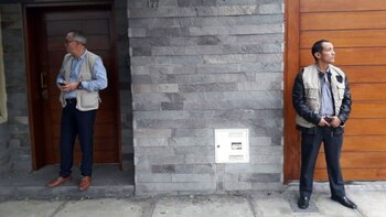 El allanamiento a la casa