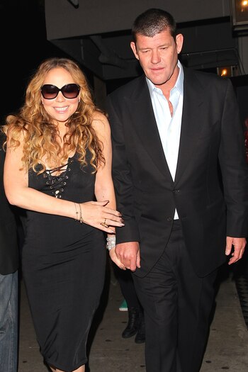 Mariah Carey con el multimillonario