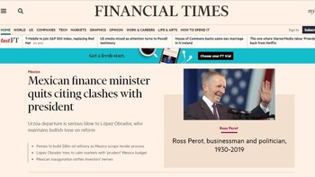 El Financial Times tuvo como