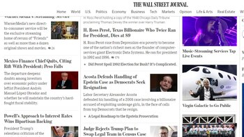 The Wall Street Journal también