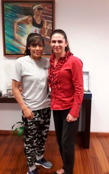 Falcón, el día que visitó