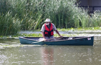Un experto recorrió la laguna