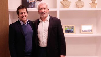 Mariano Recalde se cruzó a