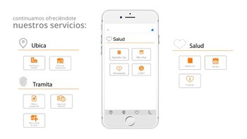 En la aplicación móvil del