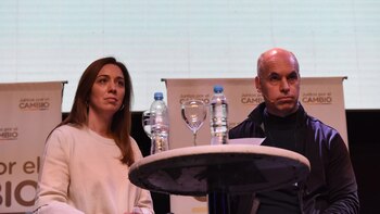 La gobernadora María Eugenia Vidal