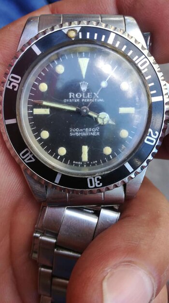 Uno de los Rolex robados