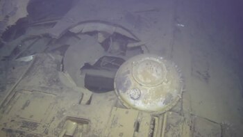 El buque se hundió en