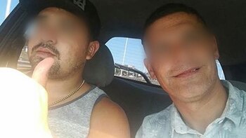 Dos delincuentes que integraban junto