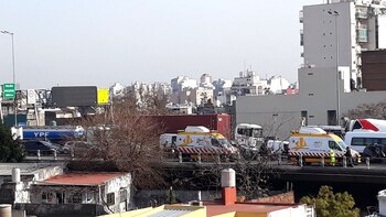 El accidente ocurrió pasadas las