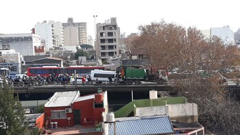 A raíz del siniestro se