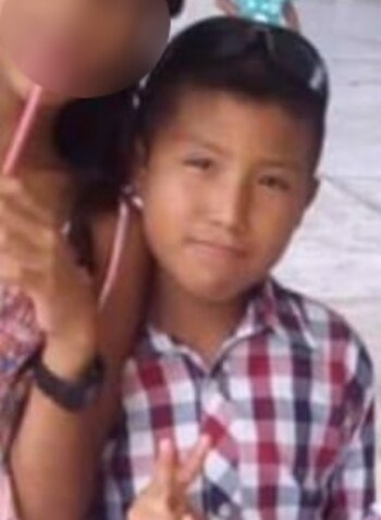 Luis Aarón de 7 años