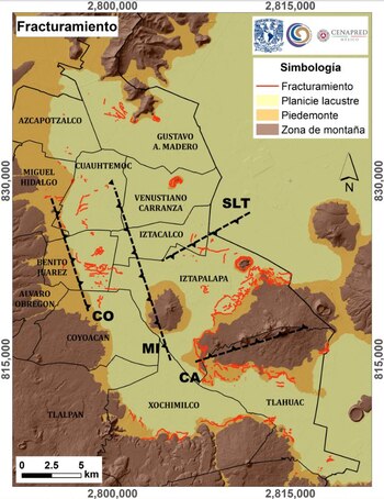 Las zonas más afectadas en