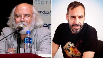 Juan Sasturain y Carlos Bassas