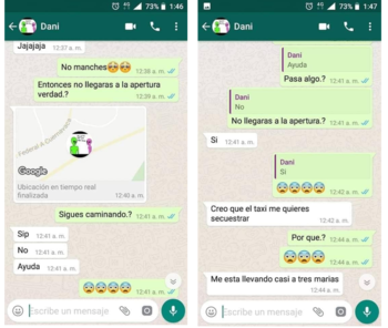 La última conversación de Daniela