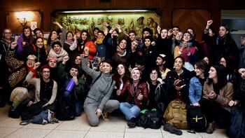 Las víctimas fueron acompañadas por