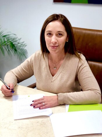Vidal, durante la presentación del