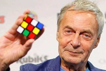 Erno Rubik hoy sigue dando
