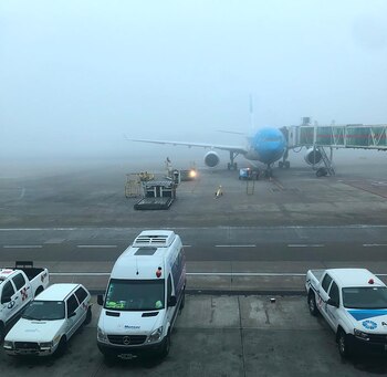 Así amaneció este sábado el