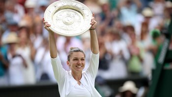 Simona Halep venció por 6-2