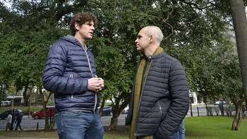 Martín Lousteau y Horacio Rodríguez