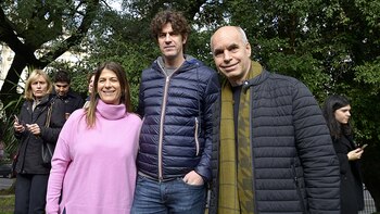 Guadalupe Tagliaferri, Martín Lousteau y
