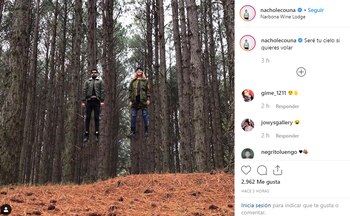 La foto que publicó Nacho