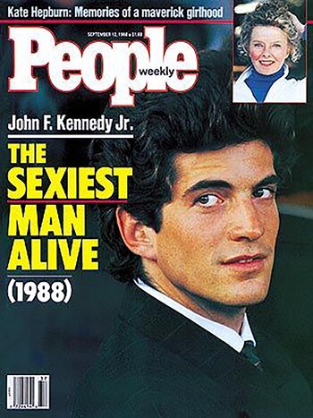 John F. Kennedy Jr. en