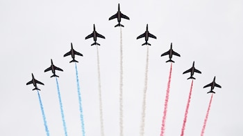 El escuadrón acrobático Patrouille de