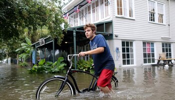 Los meteorólogos esperan que Barry