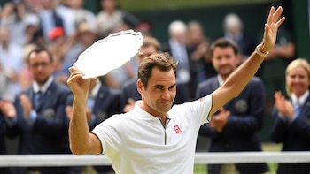 El suizo no pudo conquistas su noveno Wimbledon (REUTERS)