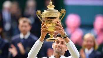 Novak Djokovic, con el último