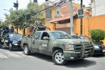 Elementos de la Guardia Nacional