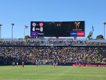 La afición del Cruz Azul