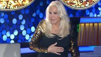 Susana eligió el paillette para