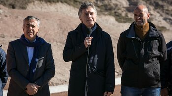 Alfredo Cornejo, Mauricio Macri y