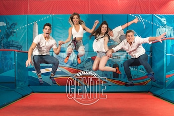 Los actores José Giménez Zapiola,