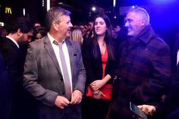 Julito Grondona y Sergio Rondina (Arsenal)