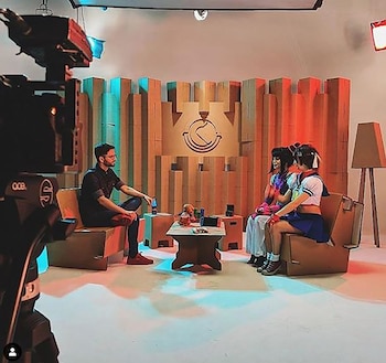 Escenografía de cartón