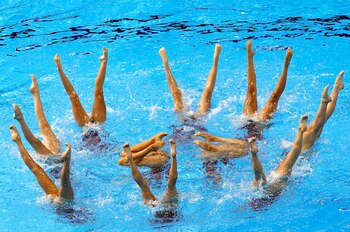 El equipo femenino español se quedó con el bronce en la rutina especial