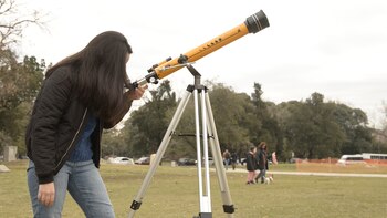 Milagros es alumna de la