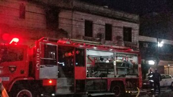 El fuego se originó en