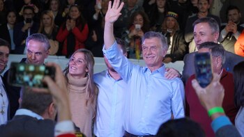 Macri y Pichetto compartieron acto