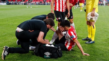 Lozano ya se había lastimado