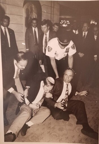 Una foto de aquel momento